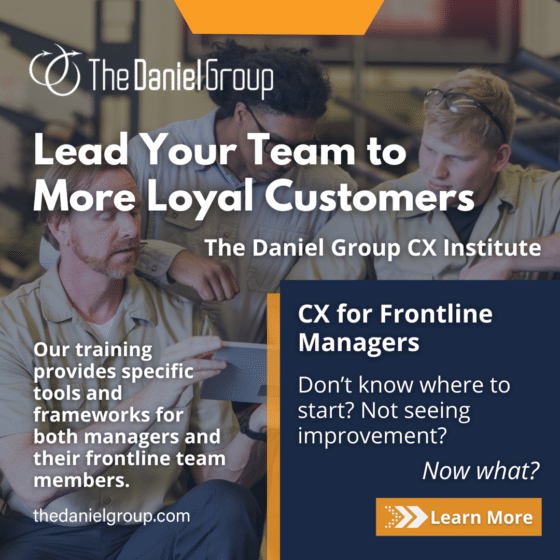 CX Training and Coaching: Frontline Managers
