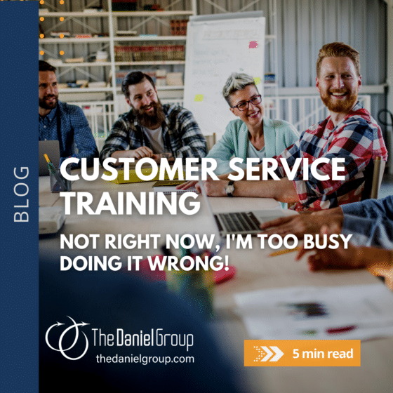CX Blog | Customer Service Training: Not right now, I'm too busy doing it wrong!