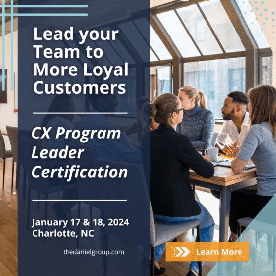 Sustainable Business Growth: CX Program Leader Certification